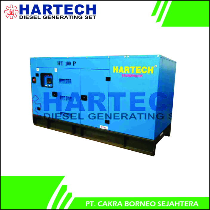 Generator Silent HT 100 P HARTECH HTG274C - Termasuk Pemasangan